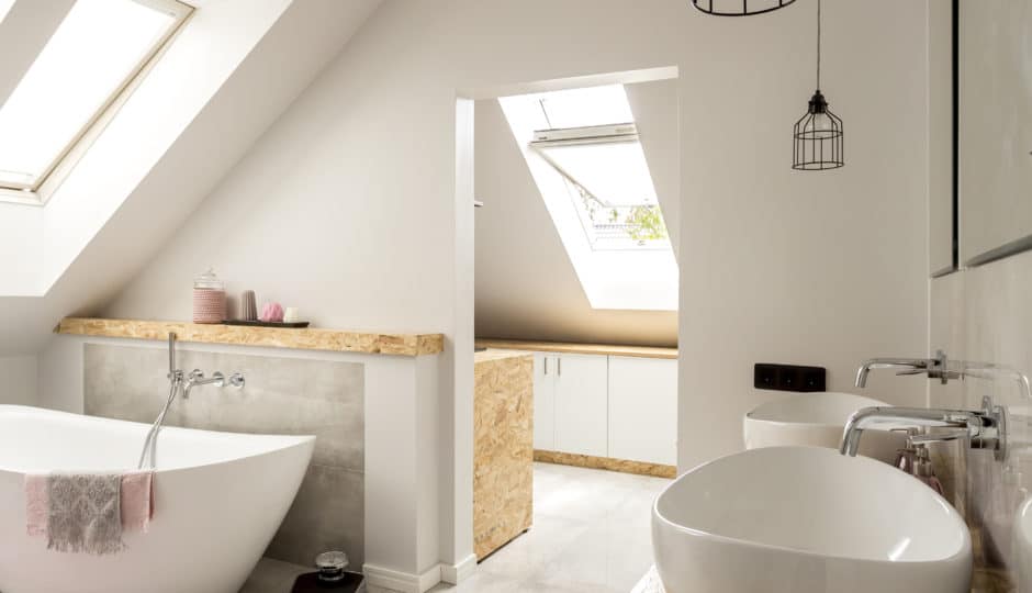Accessori bagno, un grande cambiamento negli anni 2 shutterstock 509672032 bagni minimal 2